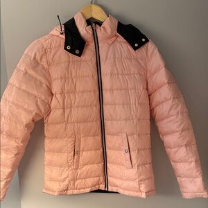 NAF NAF Light Pink Quilted Jacket